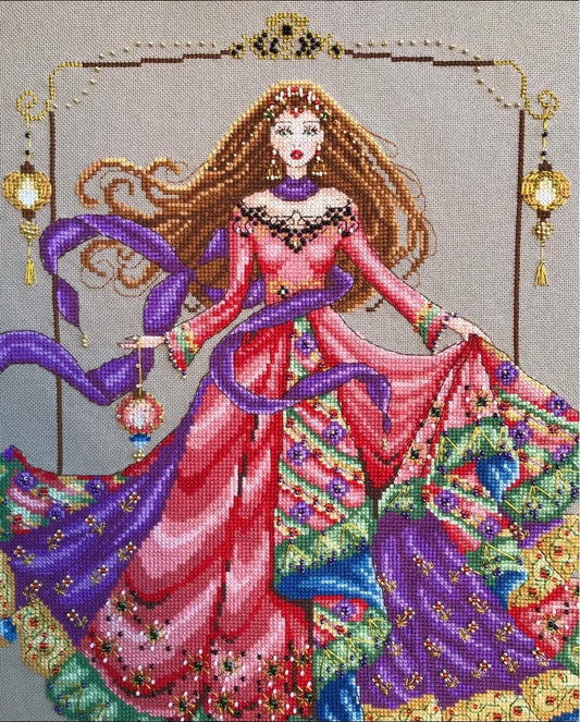 Enchanted Rachel - Counted Cross Stitch Pattern PDF