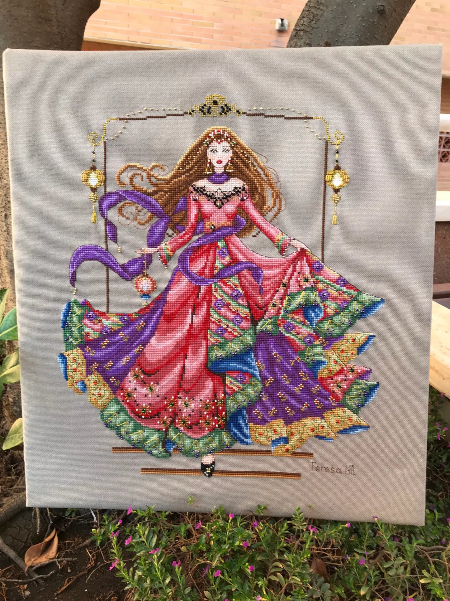 Enchanted Rachel - Counted Cross Stitch Pattern PDF