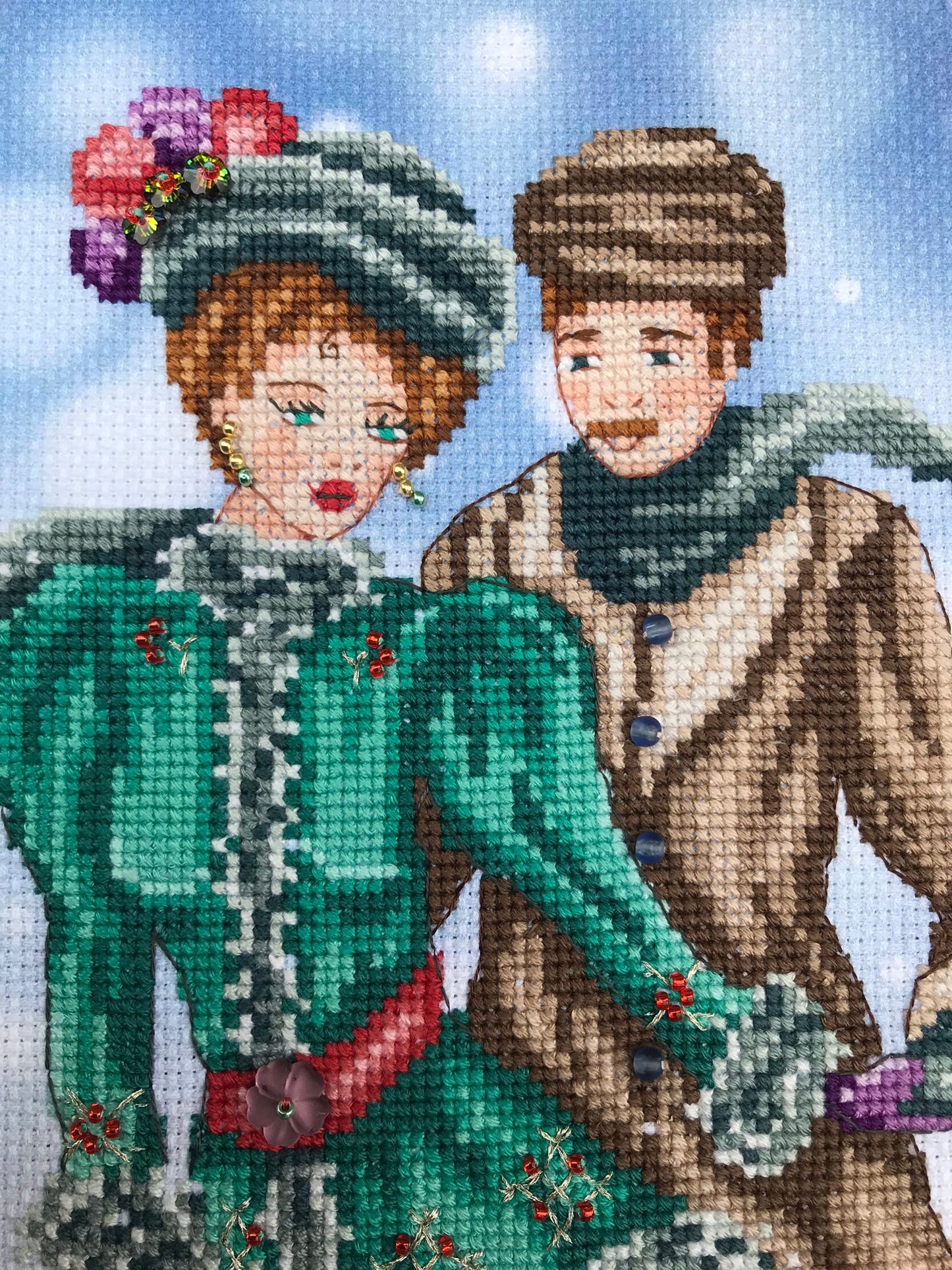 The Two of Us - Cross Stitch Chart Pattern